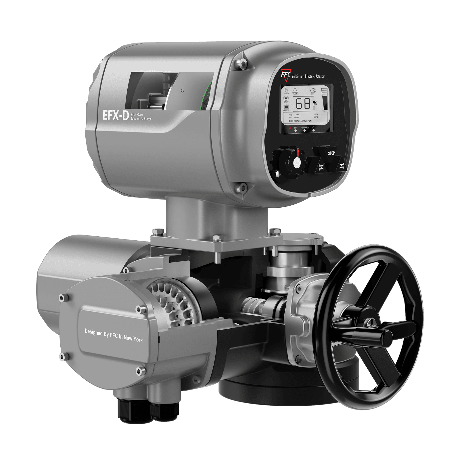 EFX-D multi-turn intelligent electric actuator